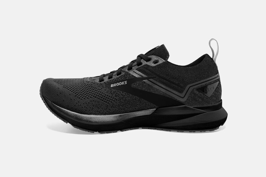 Brooks Running Shoes Womens Black - Ricochet 3 Road - 7019-JYPCS